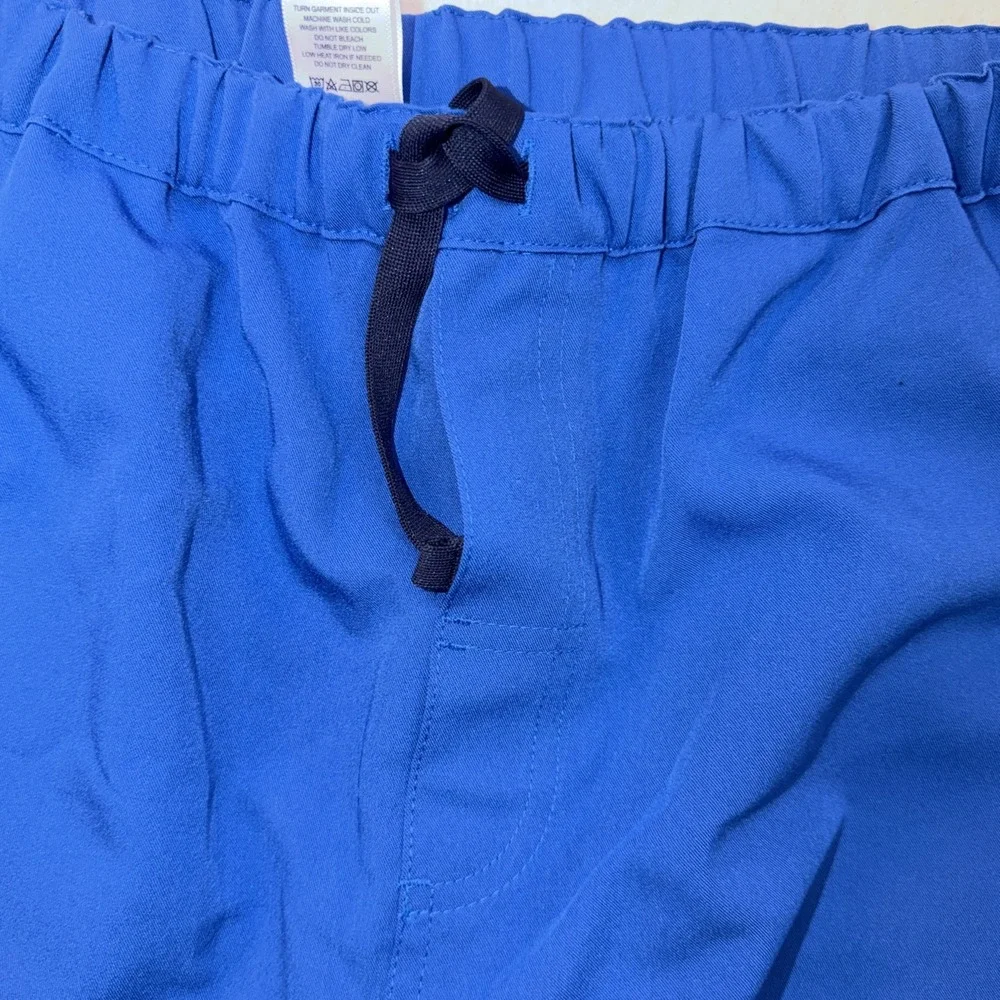 Figs Pisco Scrub Pants Men Size Med  Tall Royal Blue FM4500T Medical Work RN 33